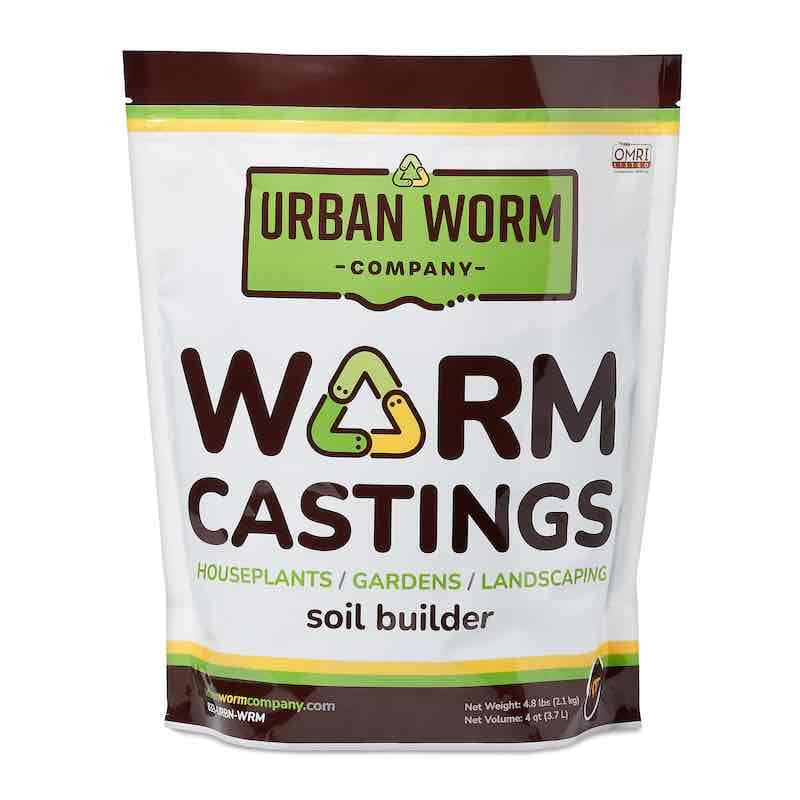Urban Worm Company Worm Castings - Approved for Organic Use - Shitz and Wiggles Worm Co.