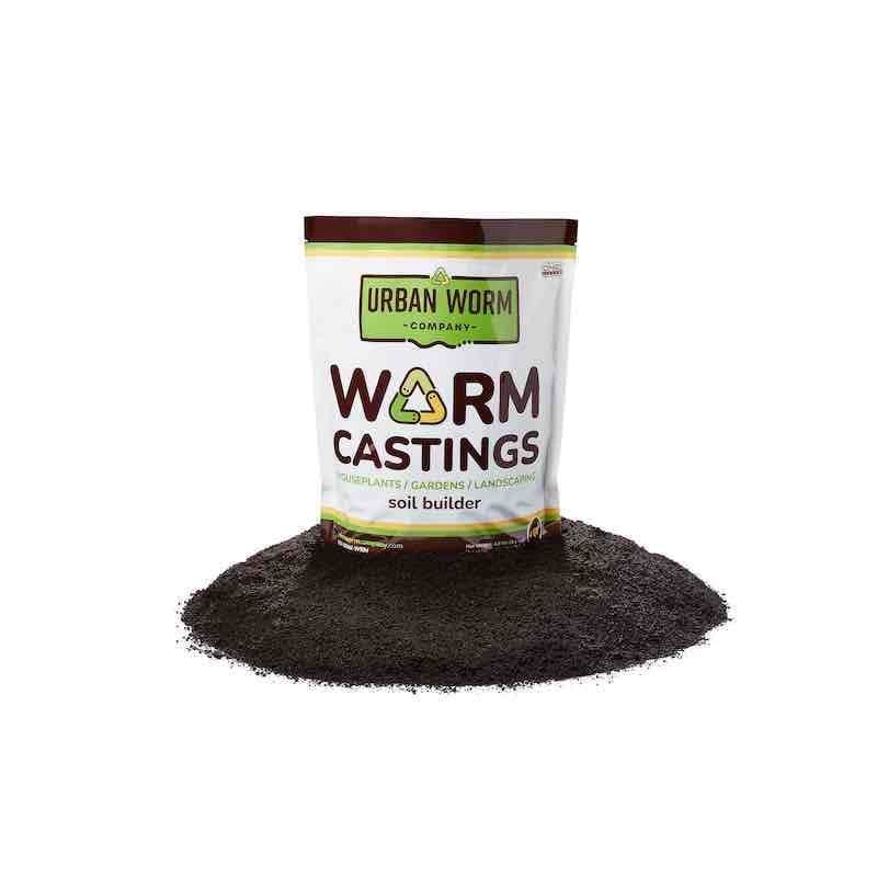Urban Worm Company Worm Castings - Approved for Organic Use - Shitz and Wiggles Worm Co.