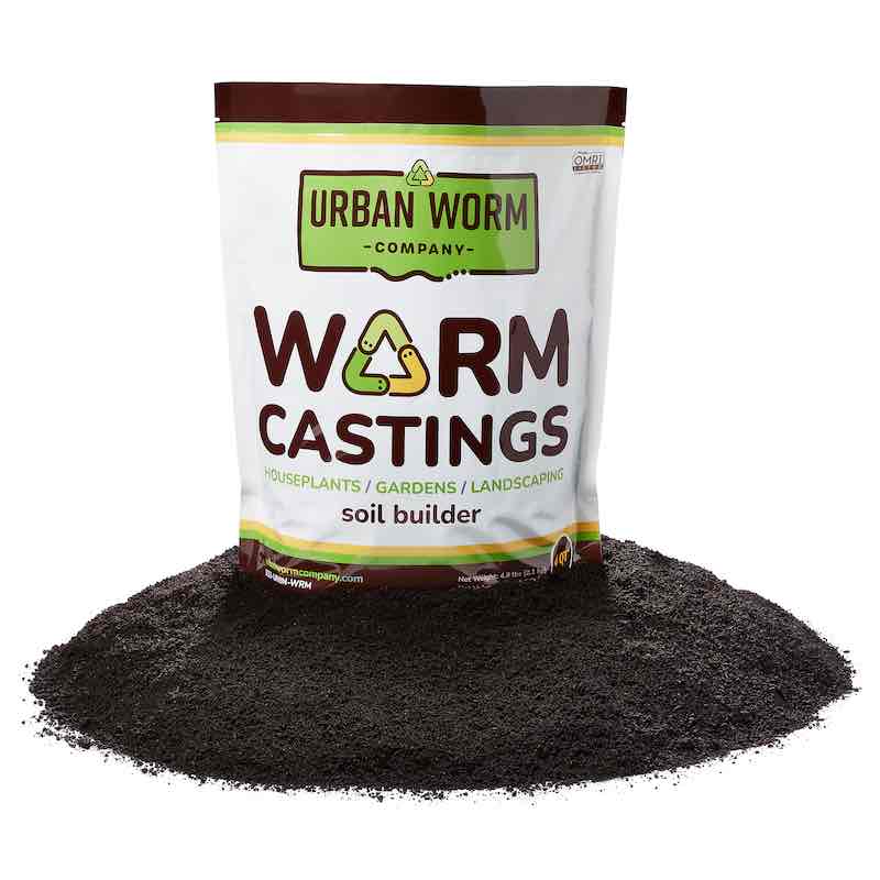 Urban Worm Company Worm Castings - Approved for Organic Use - Shitz and Wiggles Worm Co.