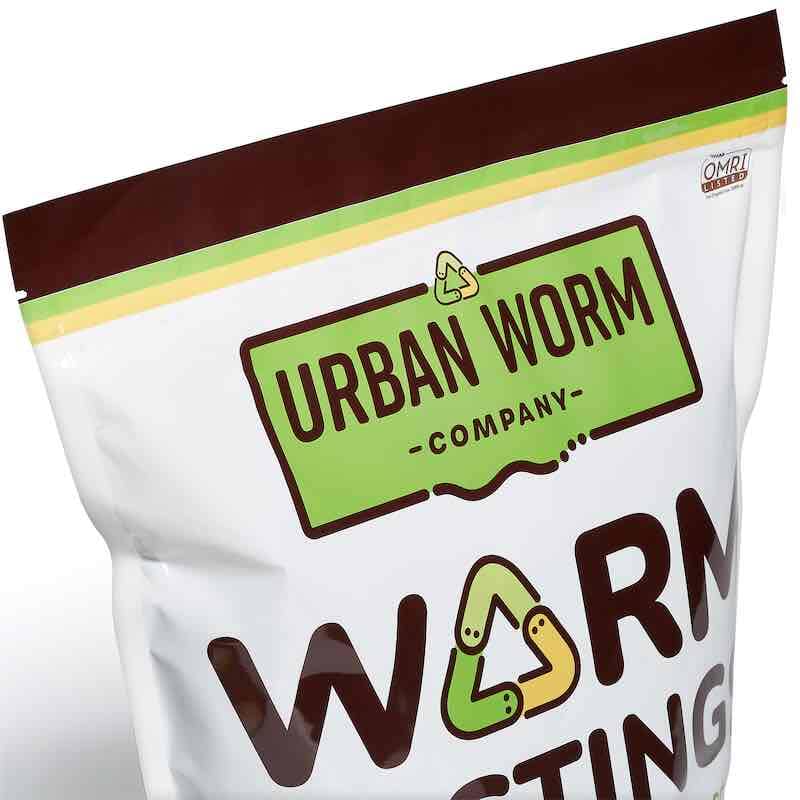 Urban Worm Company Worm Castings - Approved for Organic Use - Shitz and Wiggles Worm Co.
